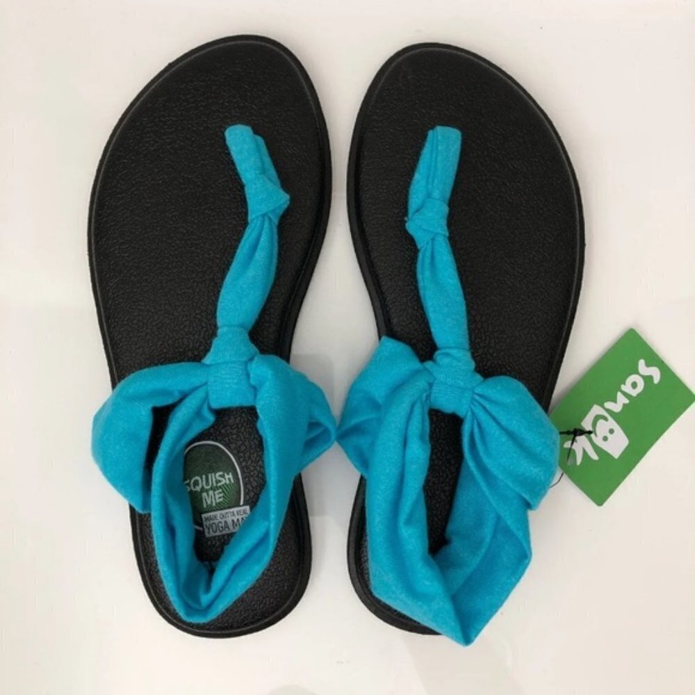 Sanuk Lil Yoga Sling Ella Sandal Size 6 Girls